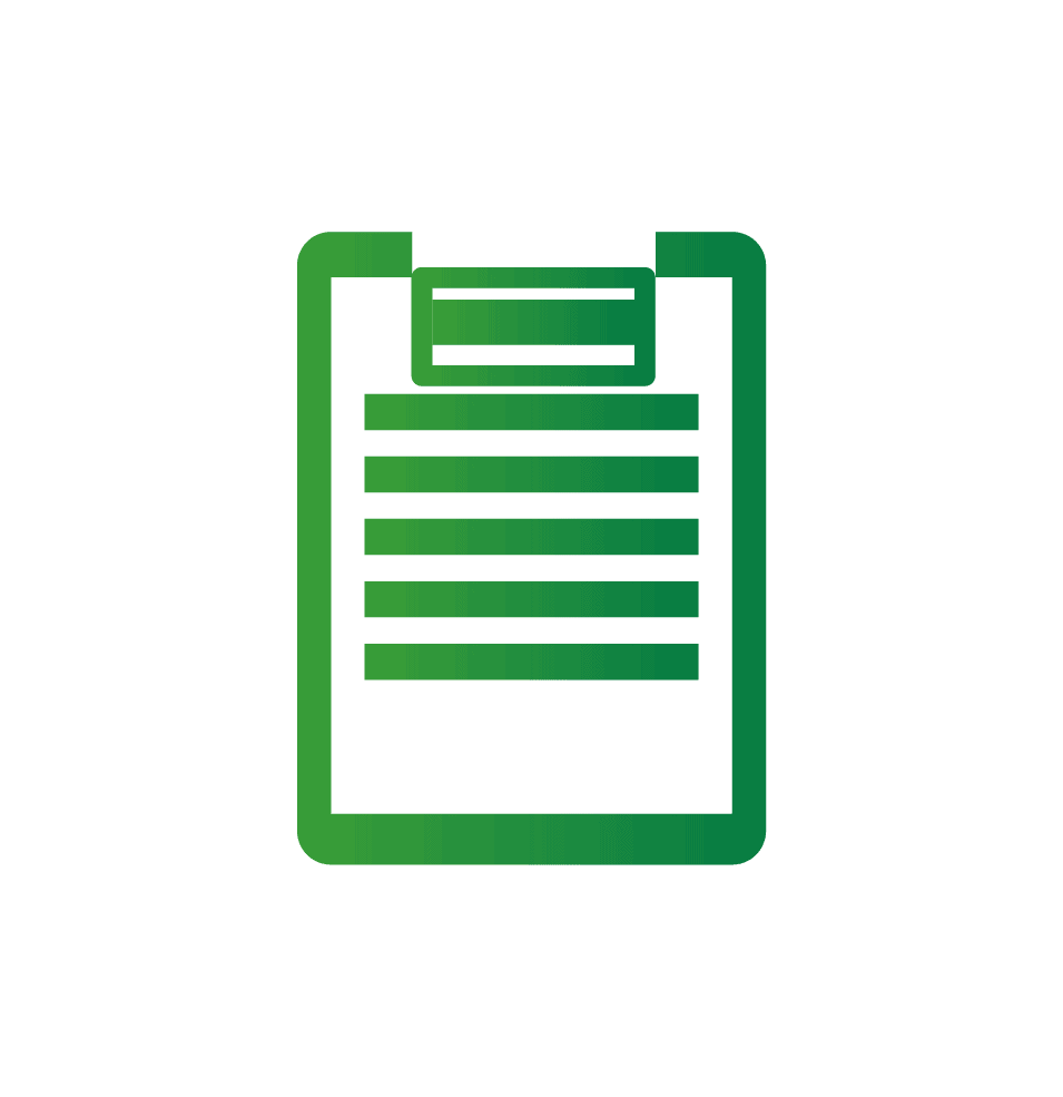Green clipboard icon