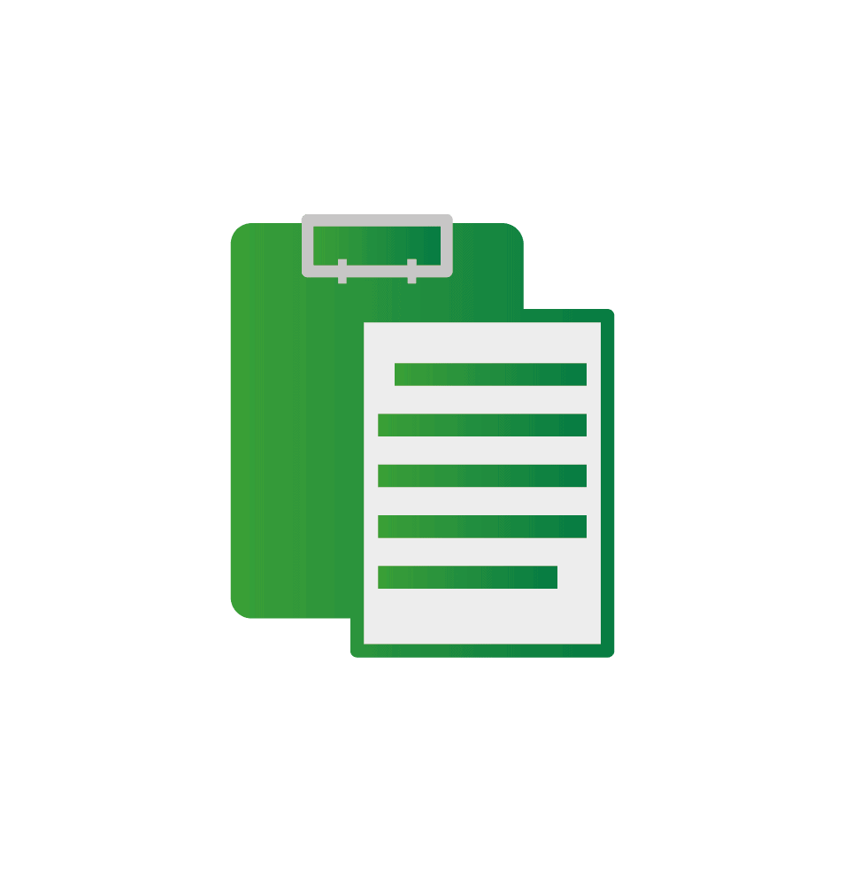 Two clipboards icon